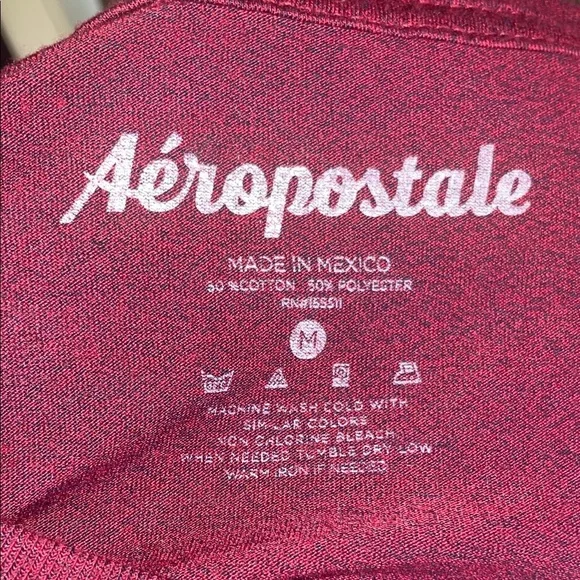 Aeropostale Maroon Tee - Picture 2 of 4